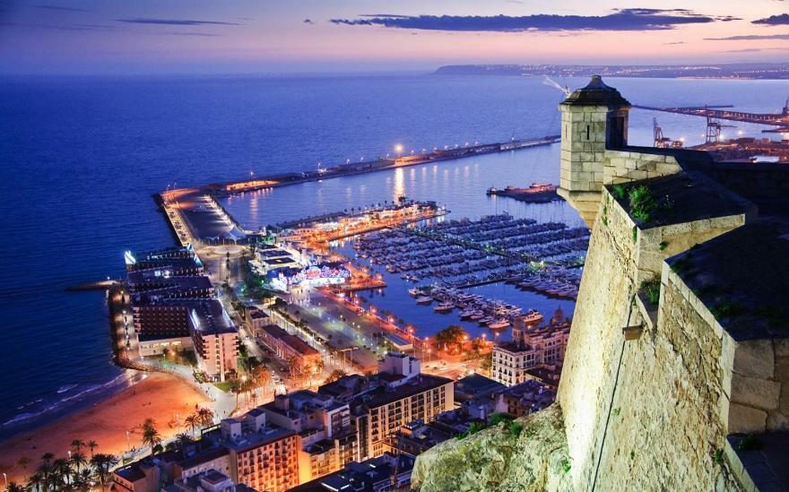 Super Centrico, Luminoso, Amplio, Terrazas Y Patio Apartment Alicante Bagian luar foto